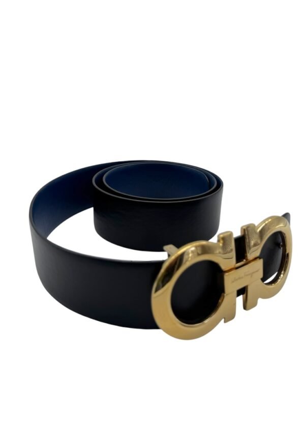 FERRAGAMO  - DAISY PHYTON BELT - Image 7